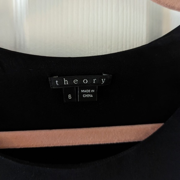 Theory Black Silk Dress - Picture 3 of 6